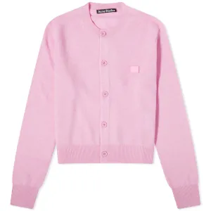 Acne Studios Keva Face cardigan, pink