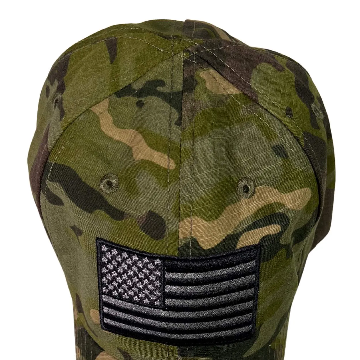 American Flag Tropic Multicam Camo Range Hat