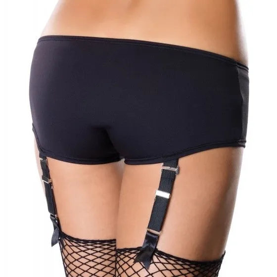 Basic Garter Panty in Black