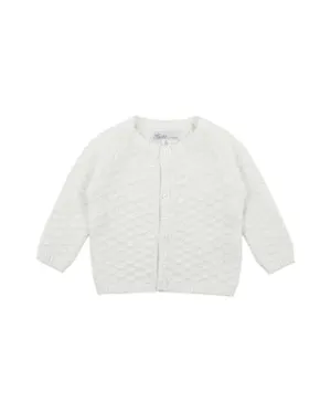 Bebe Albert Textured Cardigan Cloud