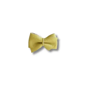 Blaire Petite Leather Bow Clip, Cali