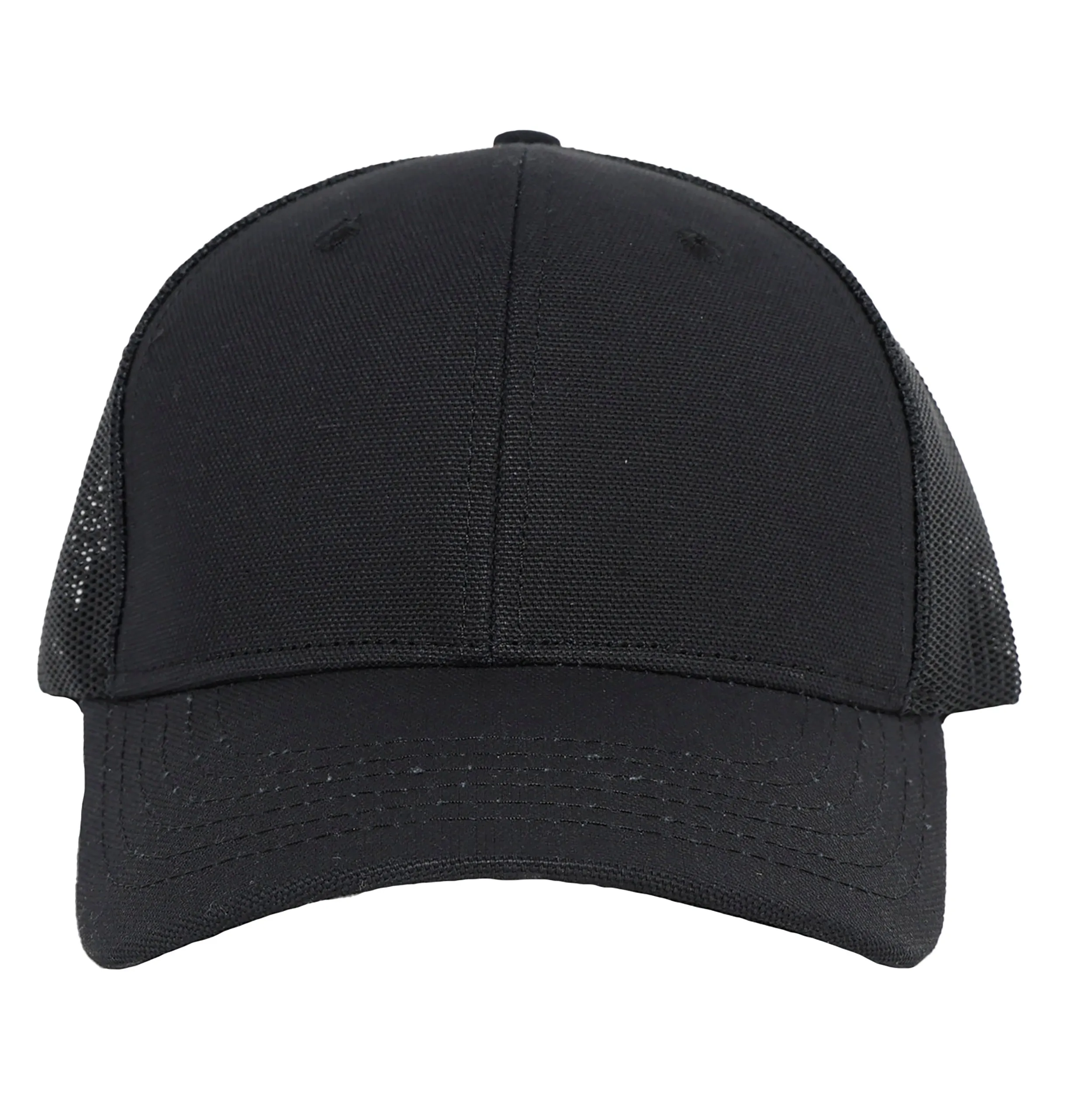 Blank Black Trucker Hat Made in the USA