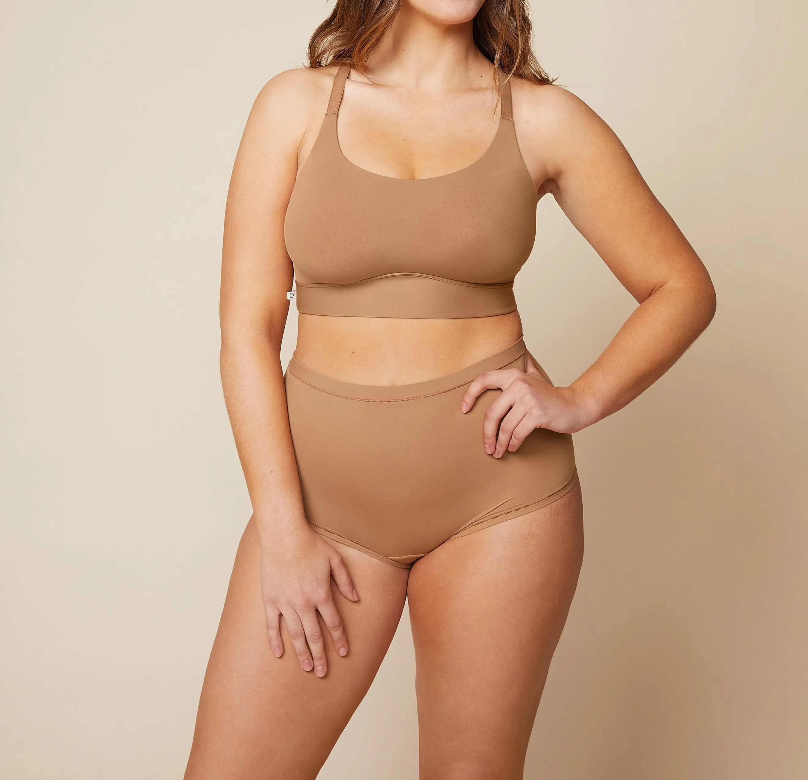 Bliss Boyshort - Tan