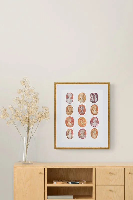 Cameo Study Print