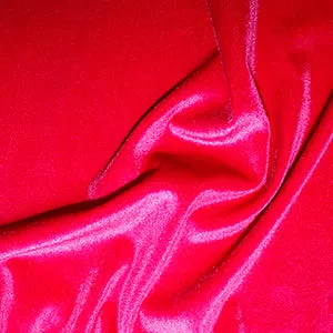 Cerise Velvet Velour