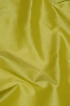 Chartreuse Taffeta Silk Fabric