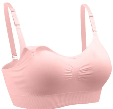 Cotton Breastfeeding Maternity Bra Nursing Bras for pregnant women front opening Pregnancy feeding bra underwear clothing