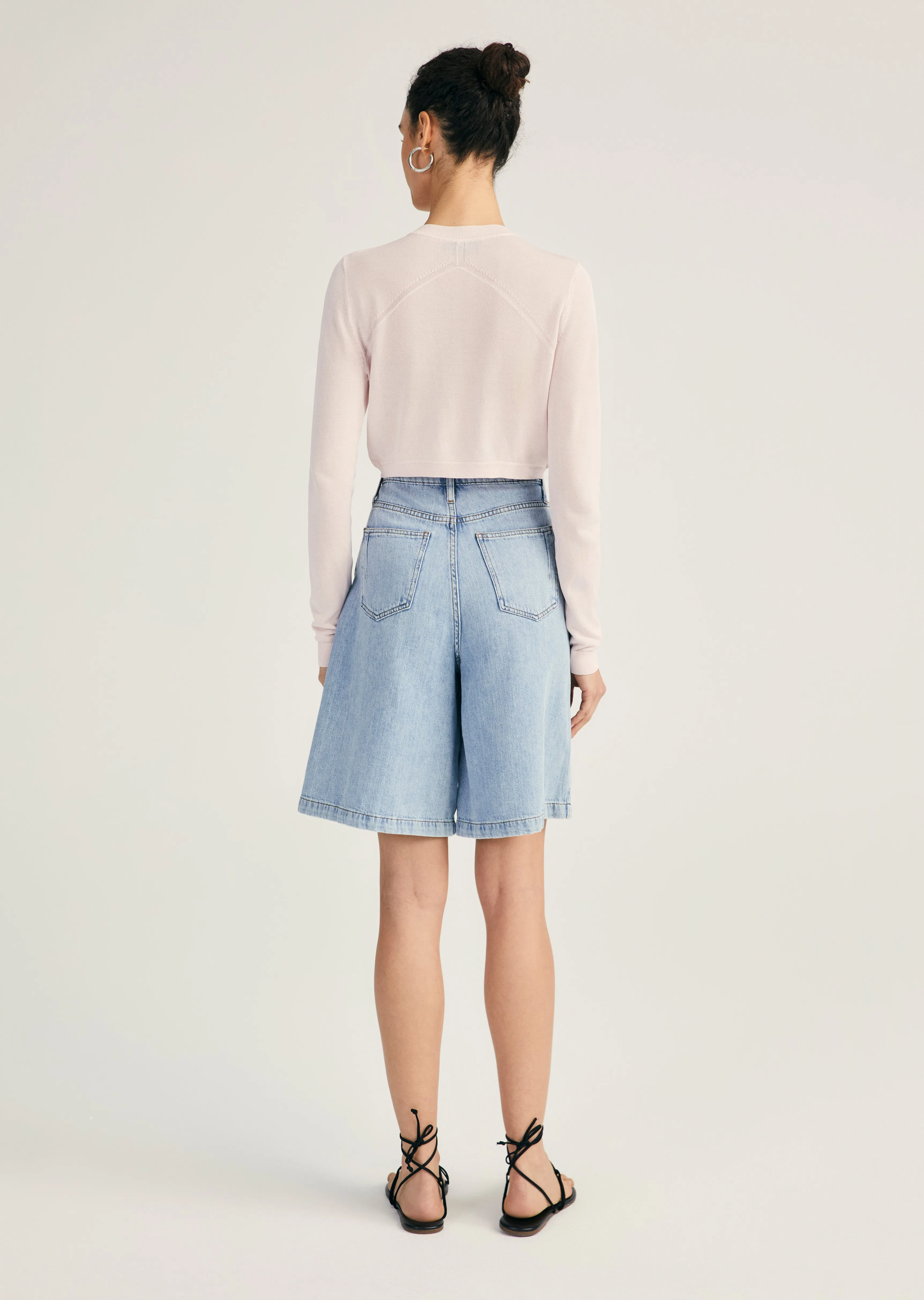 Dana Wide Leg Shorts - Cooper