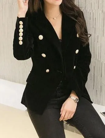 DARIA VELVET BLAZER