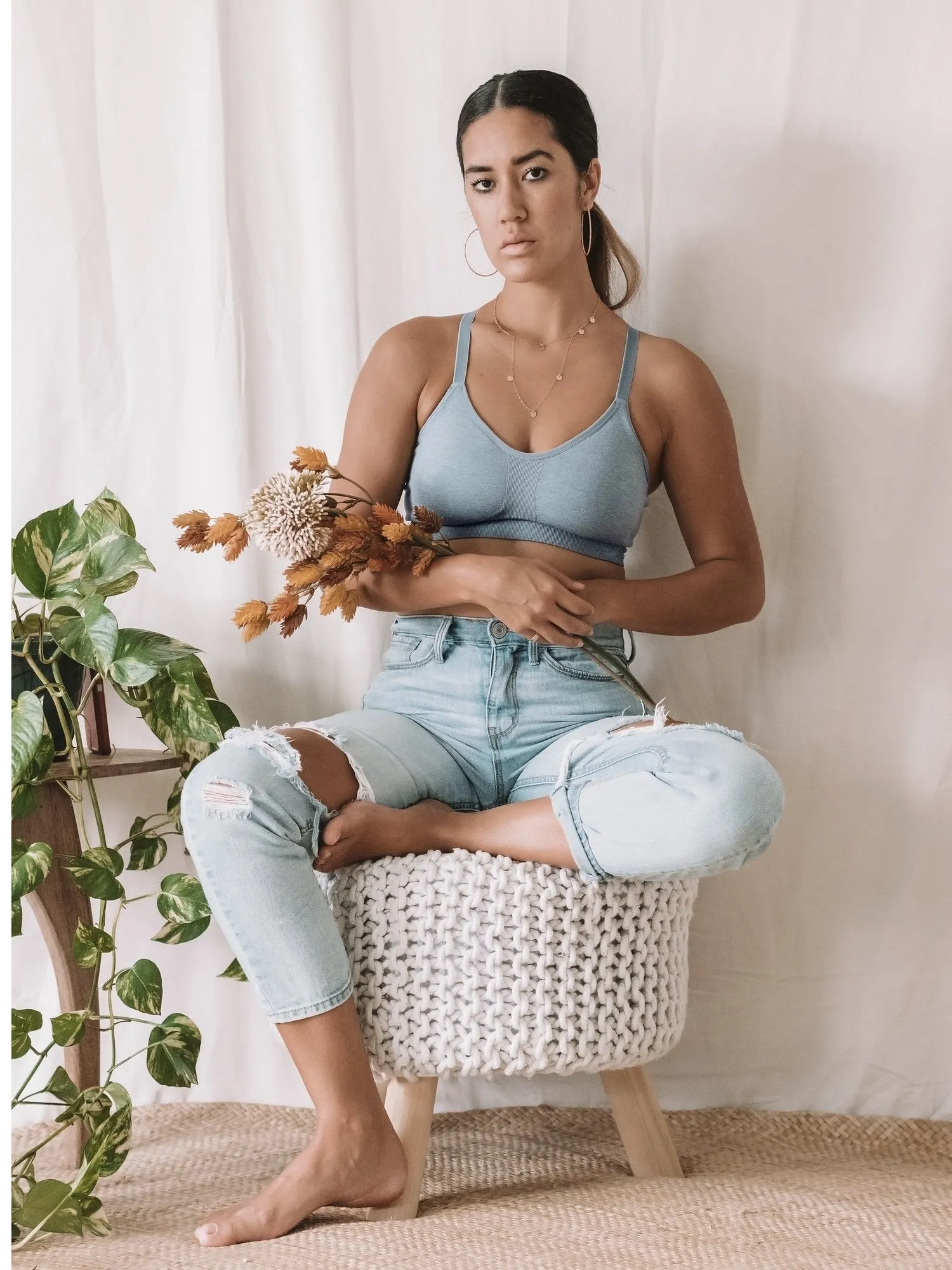 Diana Sublime® Sports Bra | Seaglass Heather