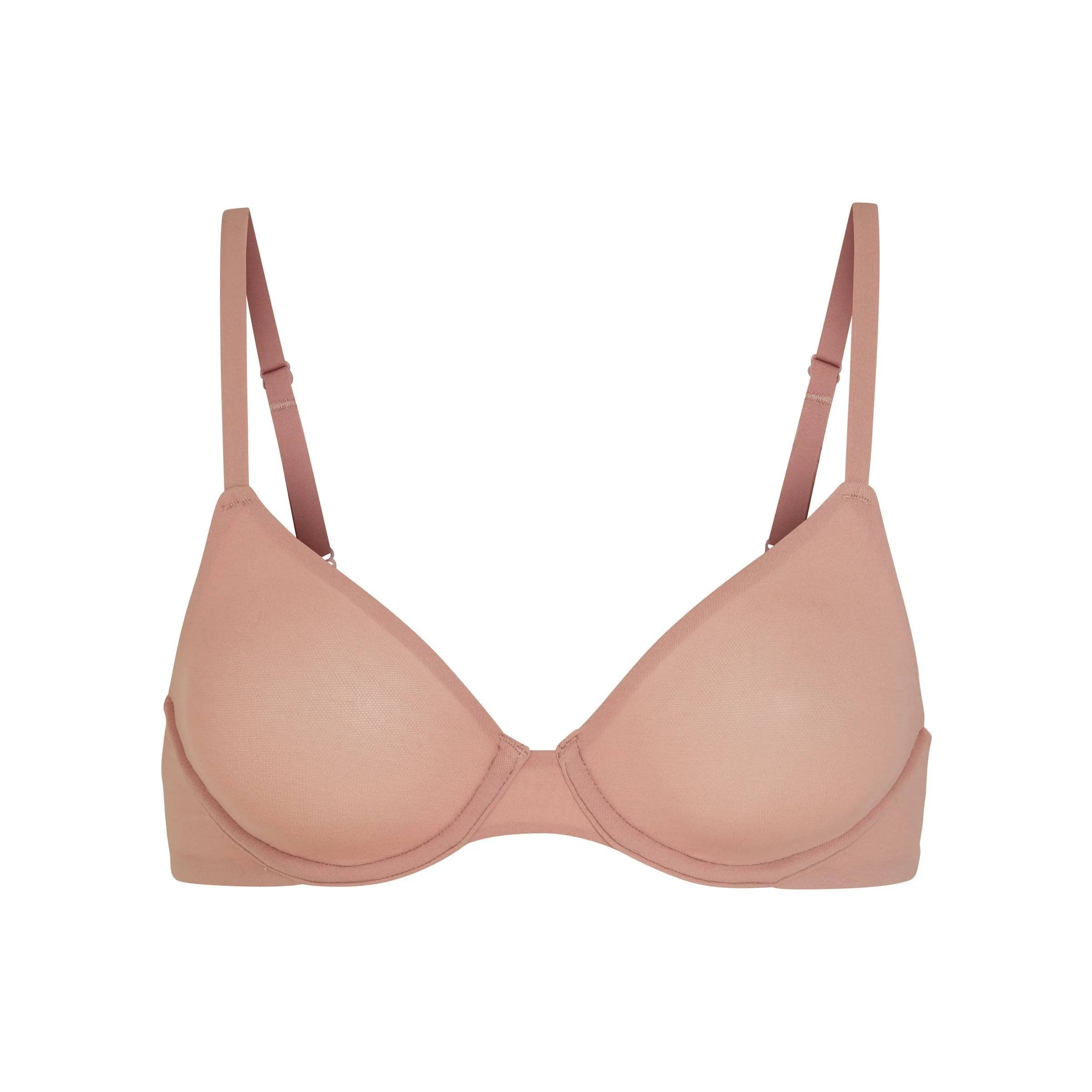 FITS EVERYBODY UNLINED UNDERWIRE BRA | ROSE CLAY