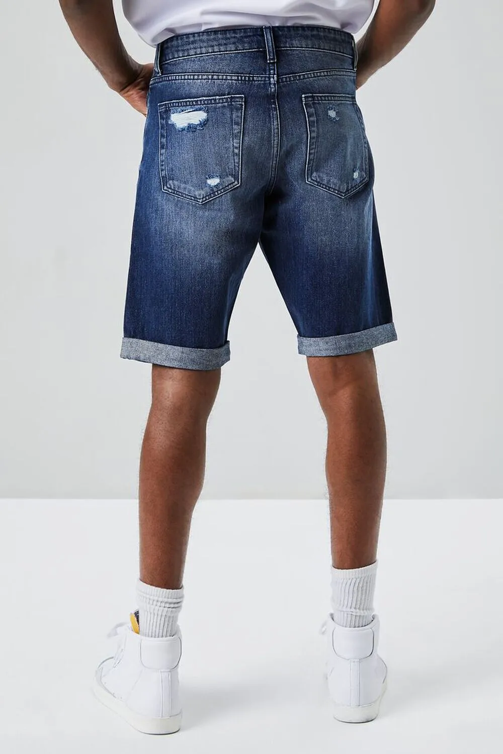 Forever 21 Organic Cotton Denim Shorts, Denim