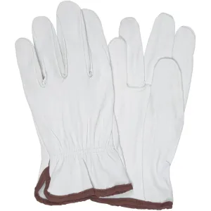 Goatskin Leather Driver's Gloves - Medium