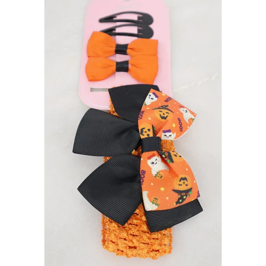 Halloween Theme Hair Accessory Set