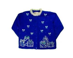 Have A Blue Christmas-Small Christmas Sweater