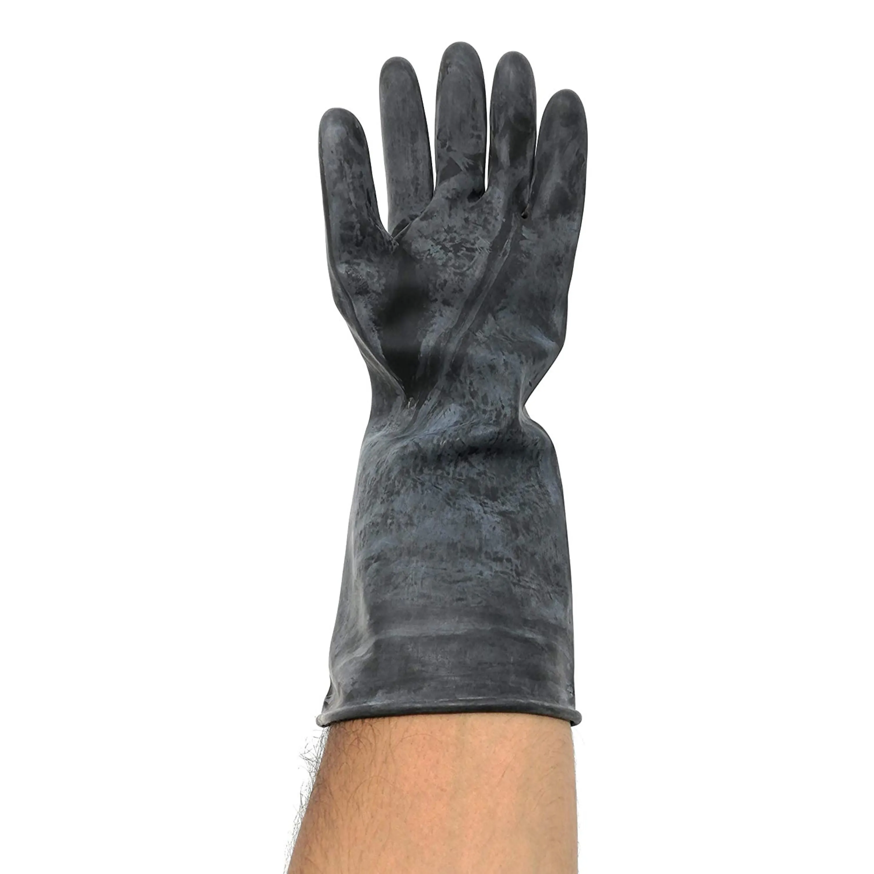 Homdum Heavy Duty Hand Gloves (Black) - 1 Pair