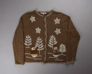 I Will Have A Beige Christmas-Small Christmas Sweater