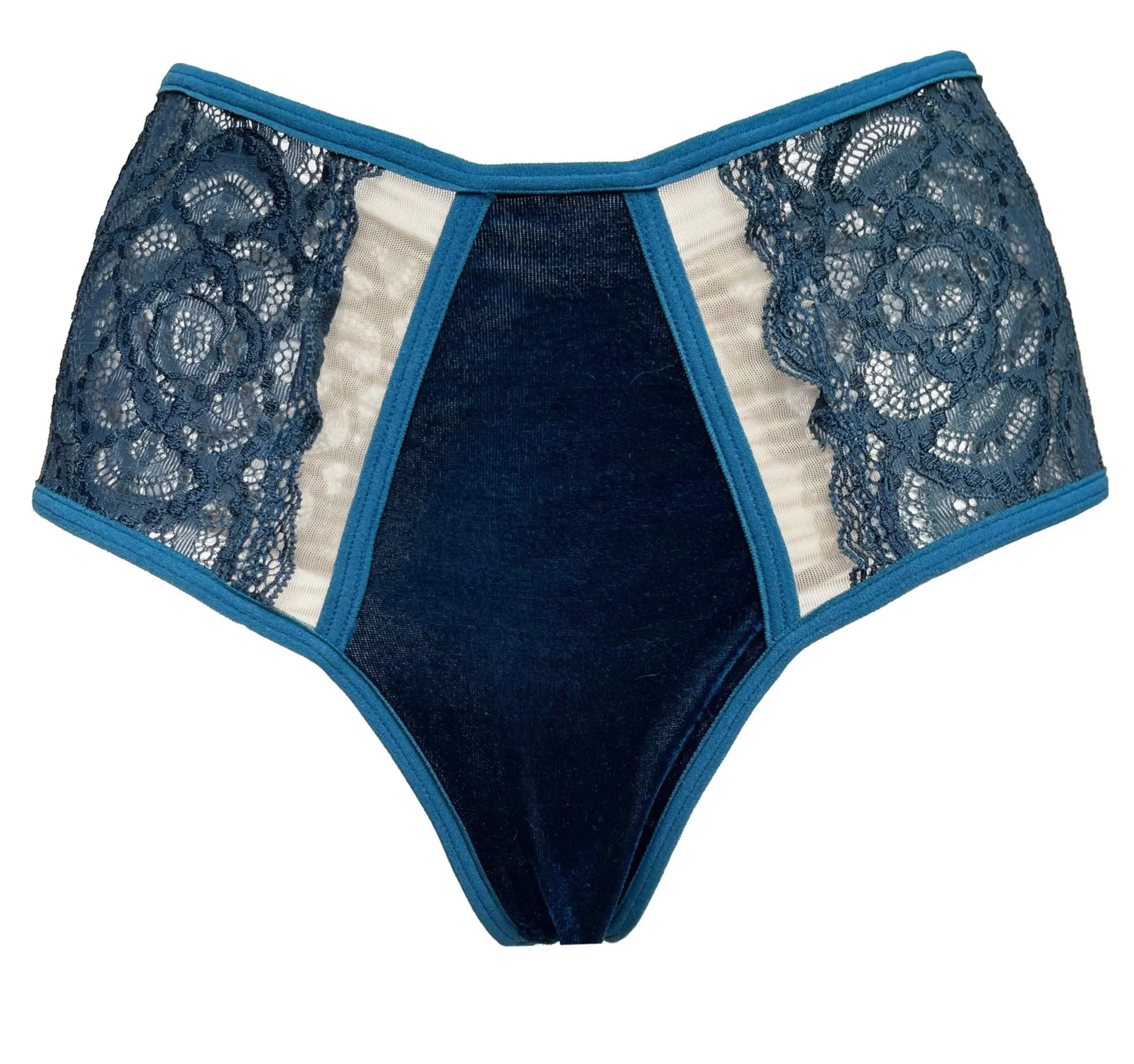 Iris Tulle and Velvet Panties