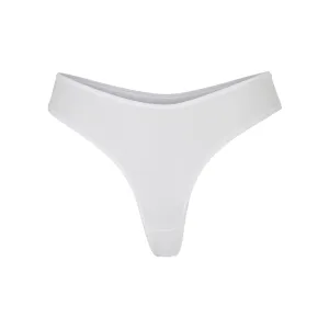 JELLY SHEER DIPPED THONG | MARBLE