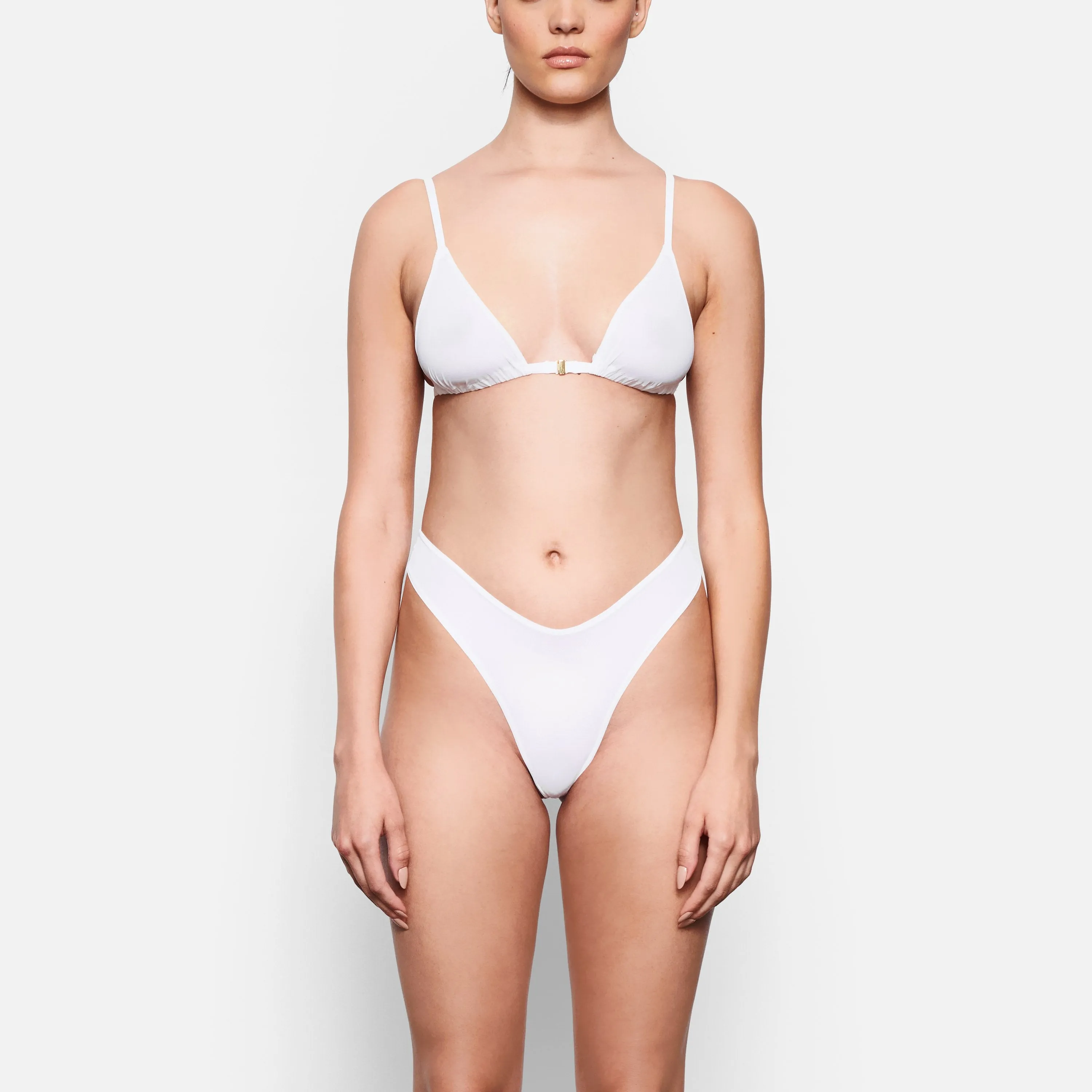 JELLY SHEER DIPPED THONG | MARBLE