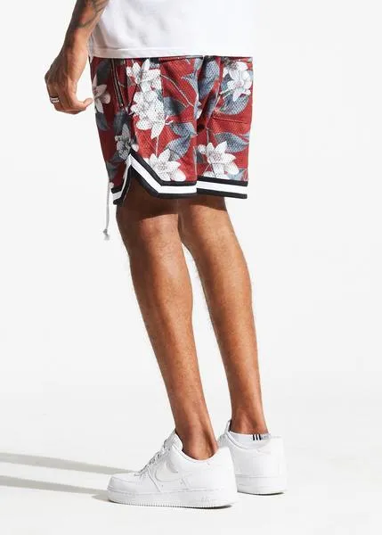 Jordan Ball Shorts (Red Floral)