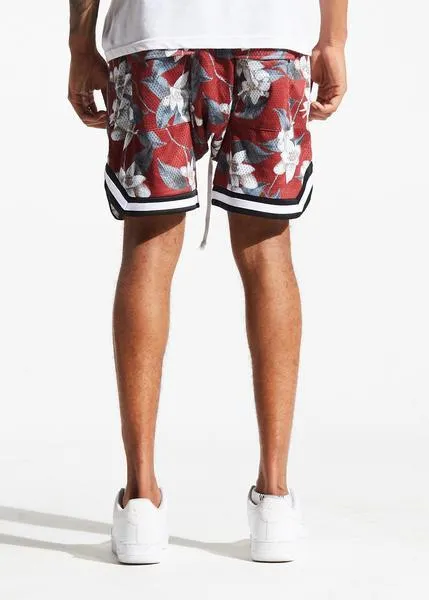 Jordan Ball Shorts (Red Floral)