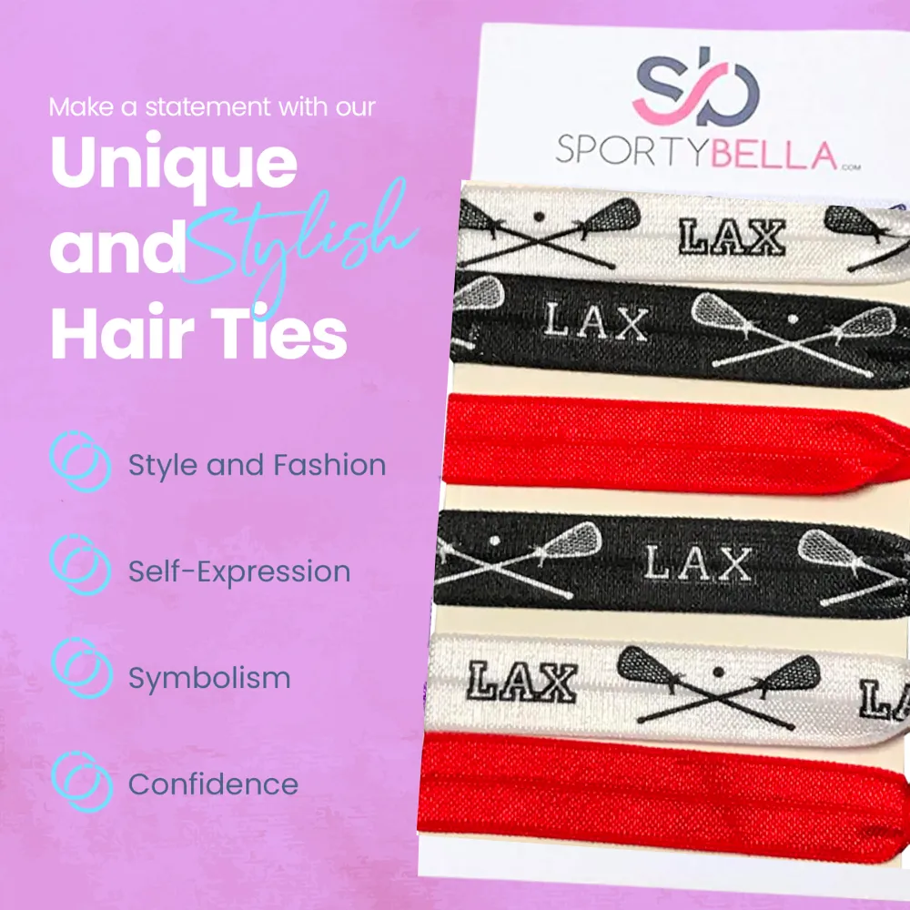 Lacrosse Hair Ties- Pick Color