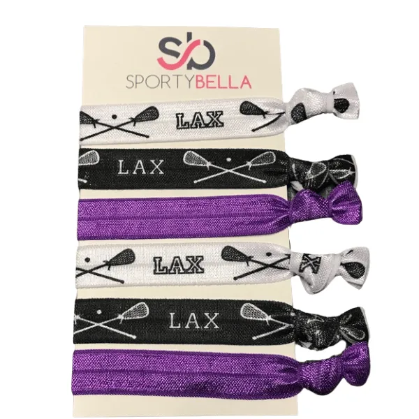 Lacrosse Hair Ties- Pick Color