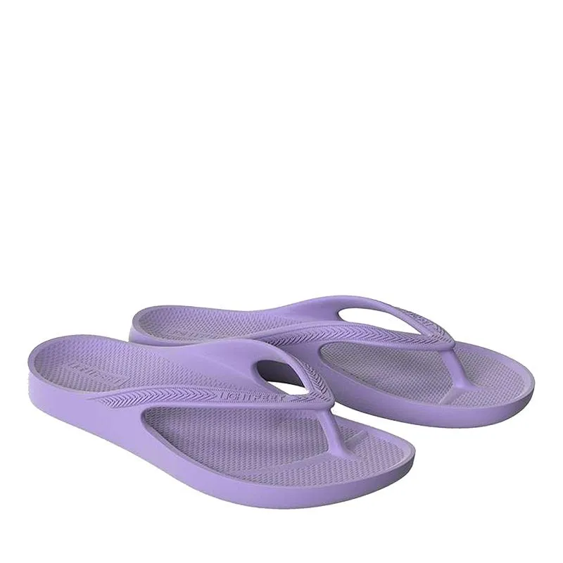 Lavender Arch Support Orthotic Unisex Thongs