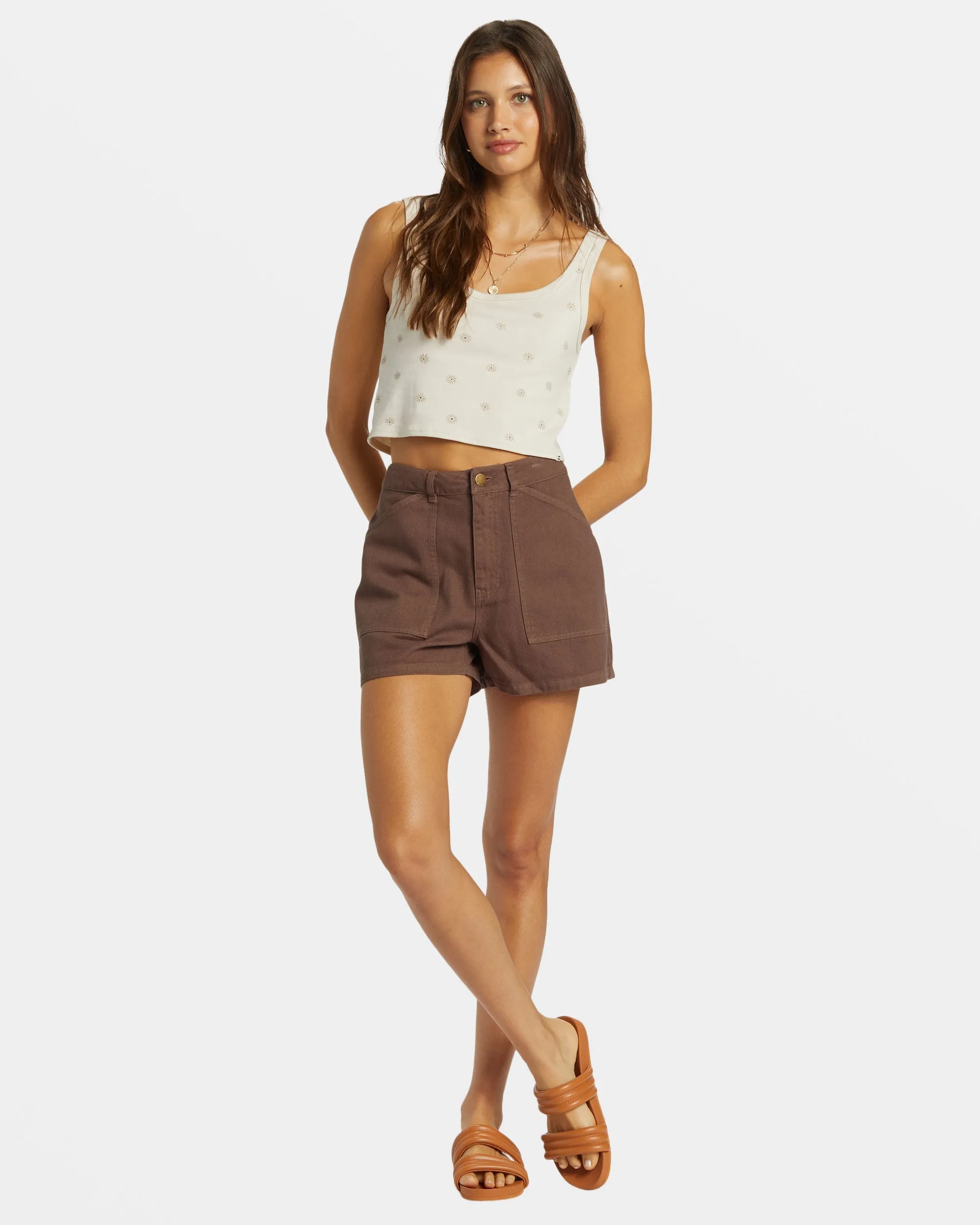 Leia Denim Shorts - Kona