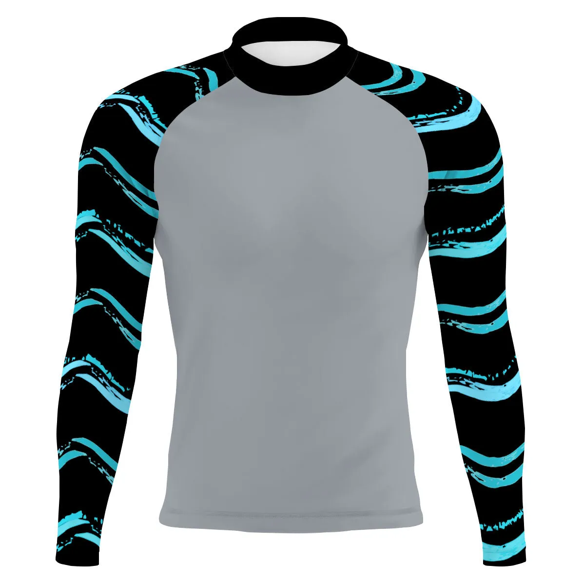 Little Waves - Men's Surf UPF50  Long Sleeve Rash Guard