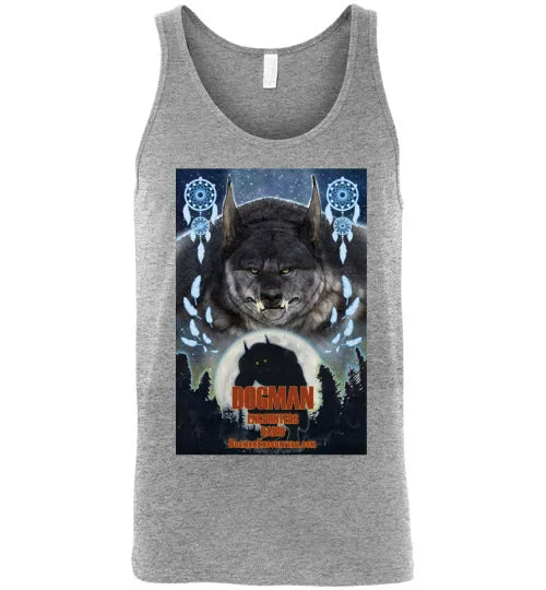 Men's Dogman Encounters Pathfinder Collection Tank Top (design 3, with straight border)