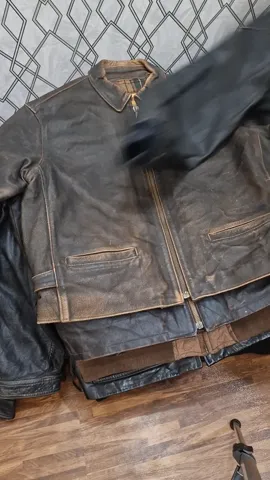 Mens leather vintage jackets