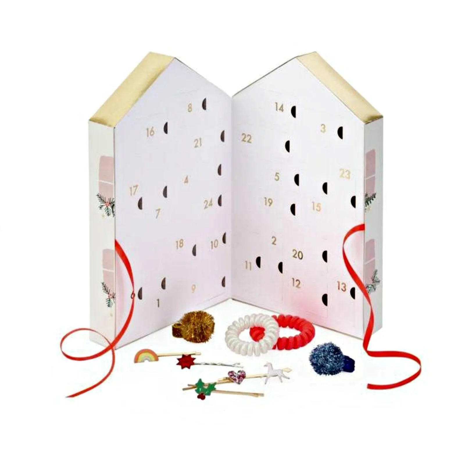 Meri Meri Hair Accessories House Advent Calendar