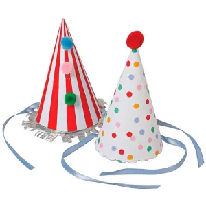 Meri Meri Spots & Stripes Party Hats