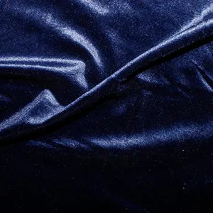 Navy Velvet Velour