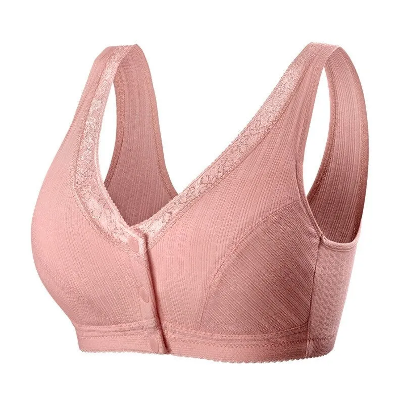 OCW Comfortable Cotton Big Size Seamless Breathable Soft Full Cup Bras