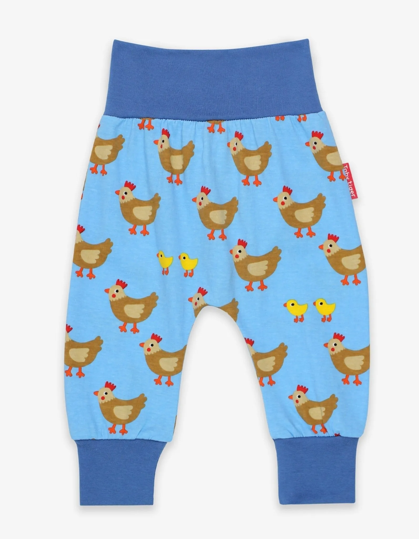 Organic Chicken Print Yoga Pants