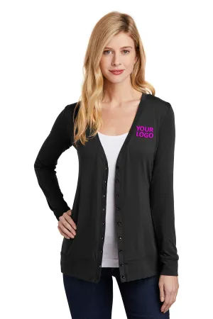 Port Authority Ladies Concept Branded Cardigans, Black