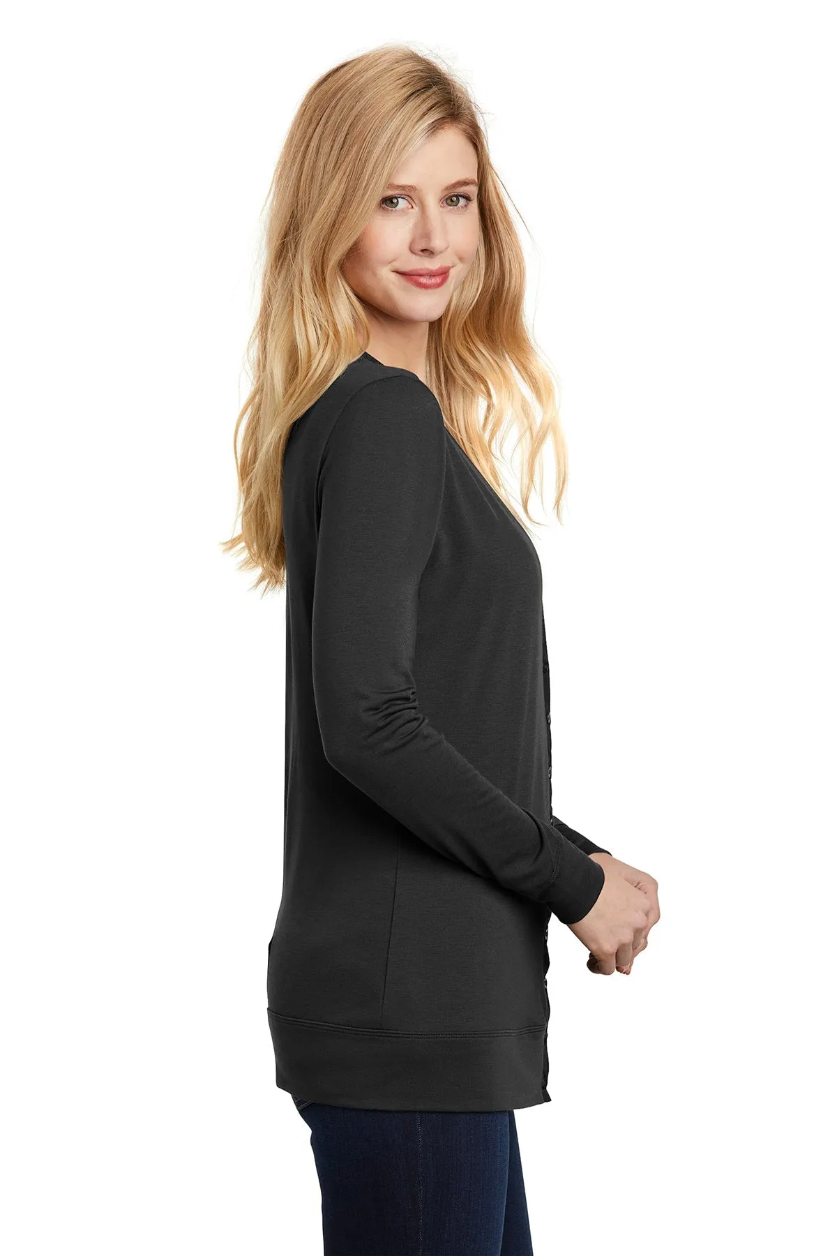 Port Authority Ladies Concept Branded Cardigans, Black