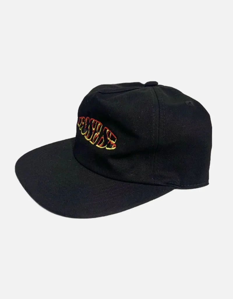 Rose Street Robust Logo Hat Black