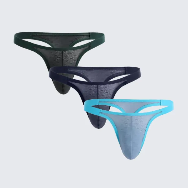 SEE-THRU Thong 3-Pack