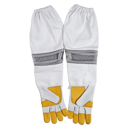 Size 2XL Beekeeping Gloves · Cow Hide