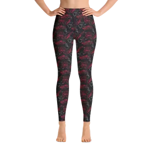 The Walking Dead Edge Women's All-Over Print Yoga Leggings