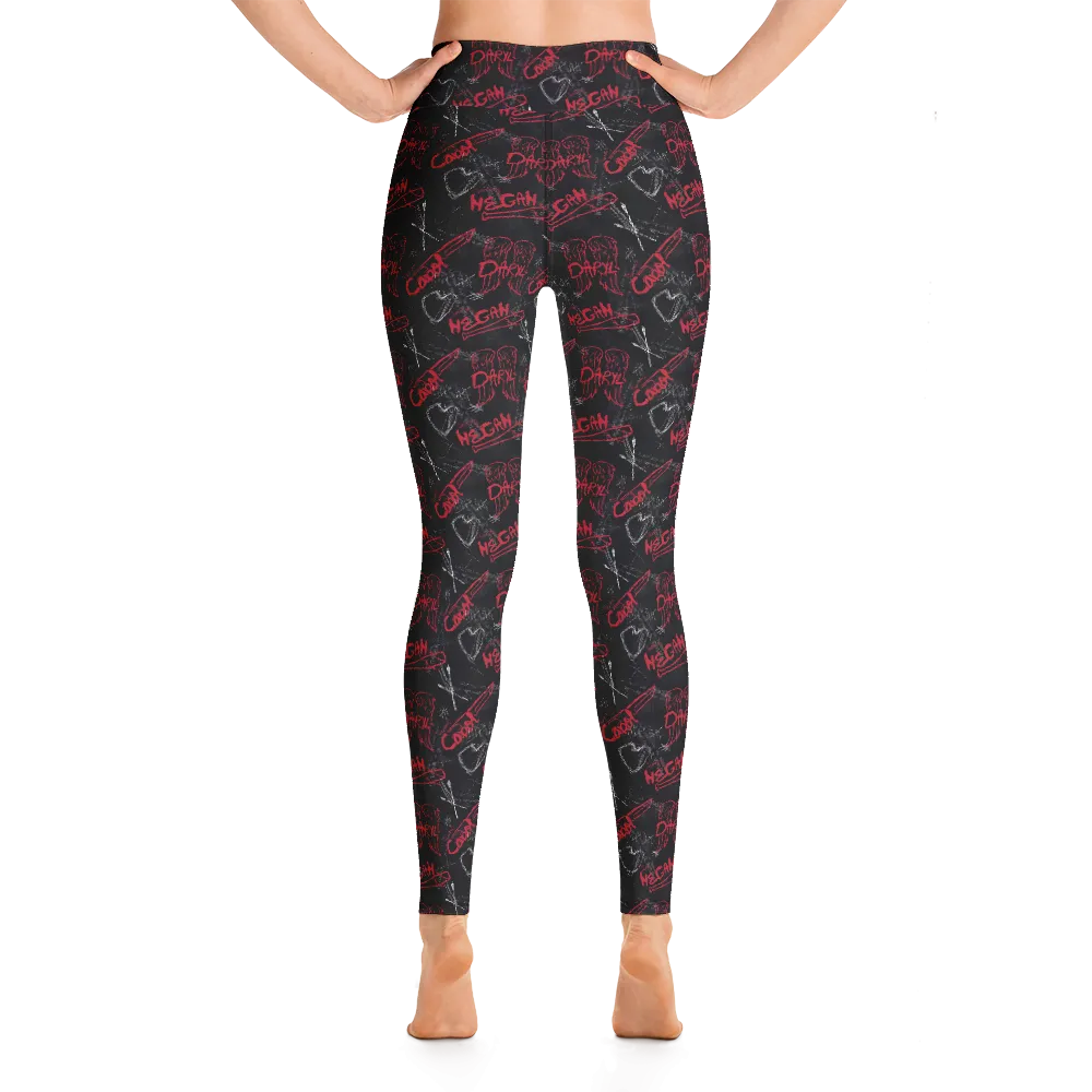 The Walking Dead Edge Women's All-Over Print Yoga Leggings