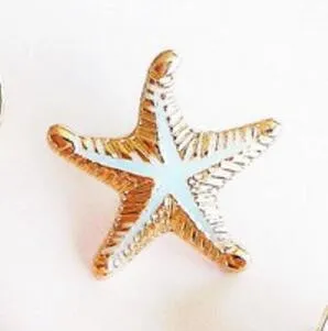 Timlee X129 Cartoon Bird Shell Seastar Coconut Tree Flamingo Cute Metal Brooch Pins Button Pins Gift Wholesale