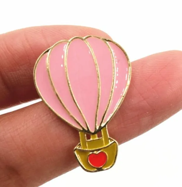 Timlee X191 Cute Animal Unicorn Enamel Pin Hot air Balloon Cat Envelop Metal Brooch Pins Fashion Jewelry Wholesale