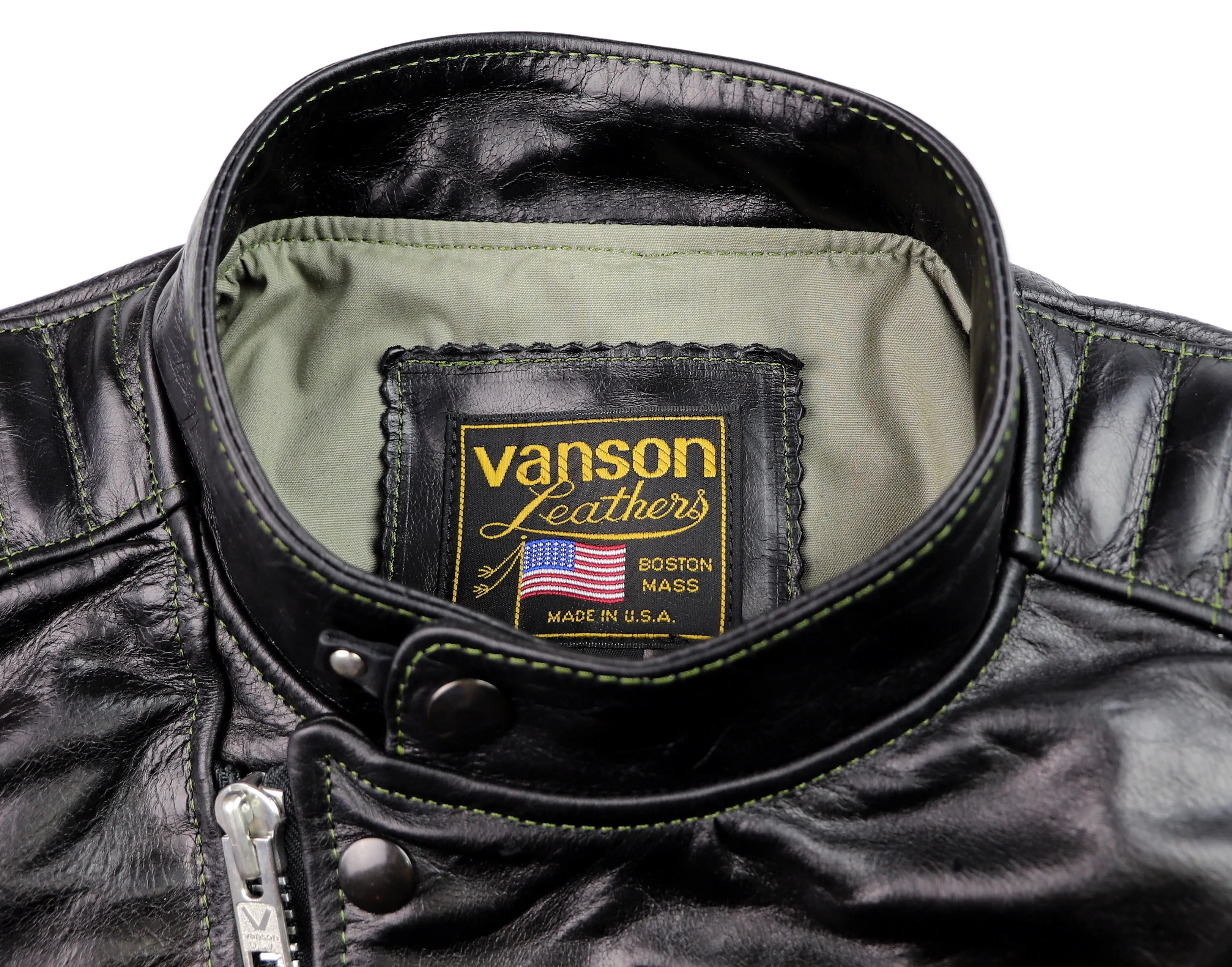 Vanson Portland, Black Bainbridge, size L/XL (44)