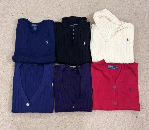 #VV176 Ralph Lauren Cardigans 18 PCs