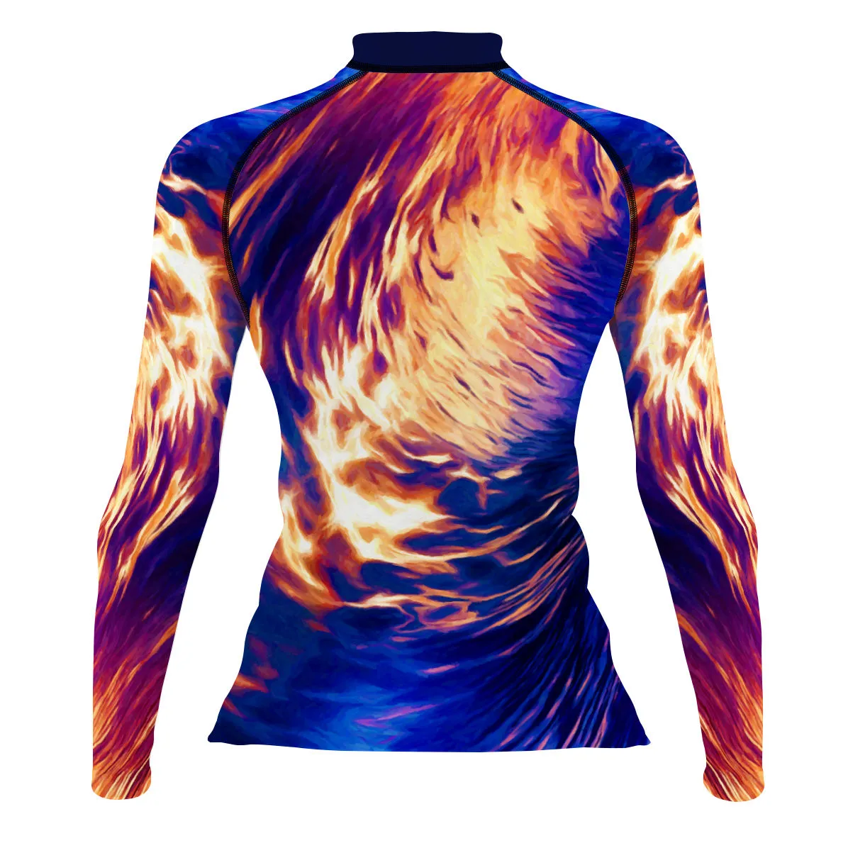 Wave Rider - Women's Surf UPF50  Long Sleeve Rash Guard